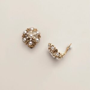 Timeless Petals Clip-On Earrings