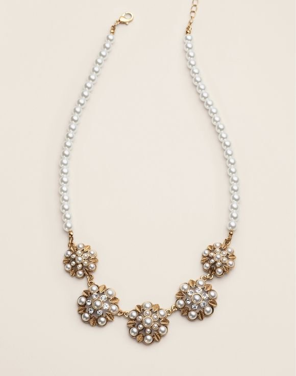 Timeless Petals Statement Necklace 1 Timeless Petals Statement Necklace