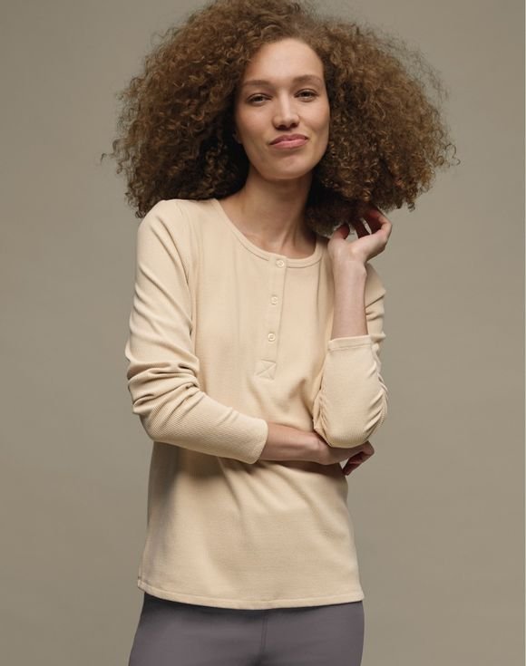 Two-Pack Henley Tops 1 Two-Pack Henley Tops