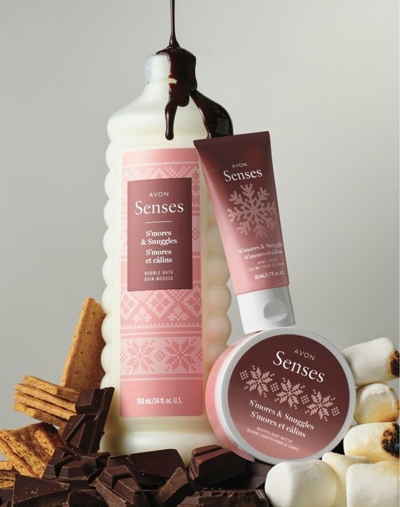 Avon Senses S'mores & Snuggles Whipped Body Butter 3 Avon Senses S'mores & Snuggles Whipped Body Butter