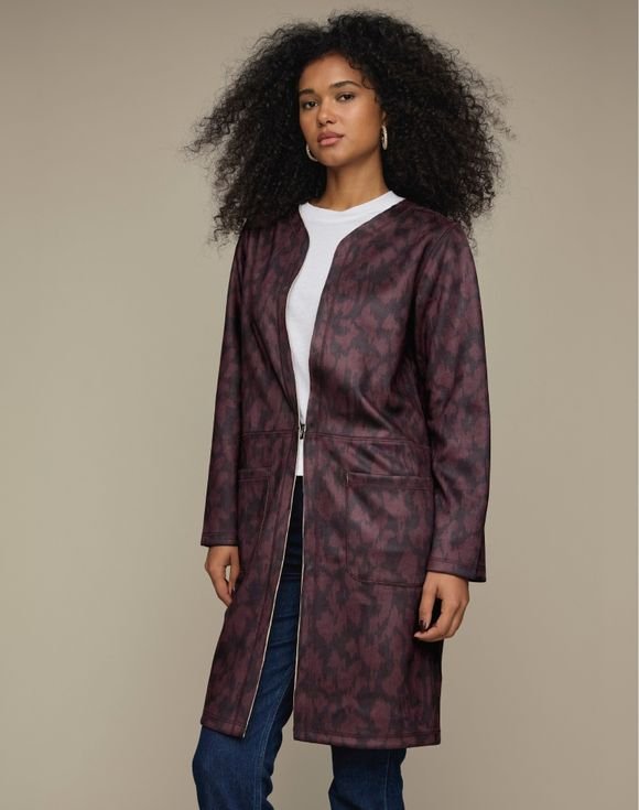 Faux-Suede Jacket 1 Faux-Suede Jacket
