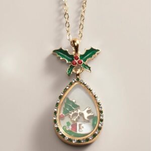 Shop Avon Beauty Products 6 Holly Jolly Shaky Pendant Necklace