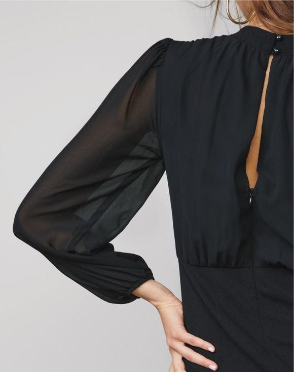 Sheer Back Dress 3 Sheer Back Dress