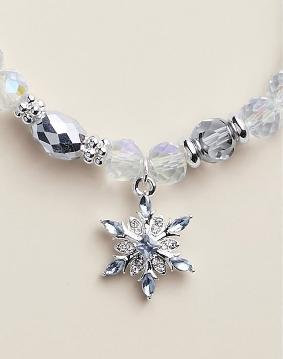 Snowfall Sparkle Stretch Bracelet 2 Snowfall Sparkle Stretch Bracelet