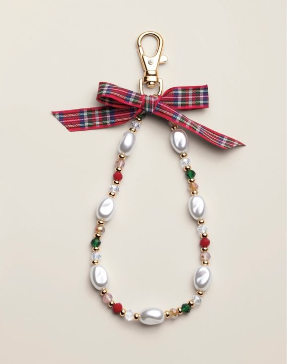 Wrapped in Ribbon Bag Charm 1 Wrapped in Ribbon Bag Charm
