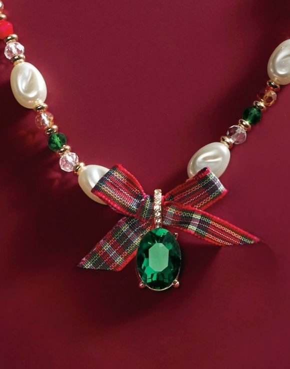 Wrapped in Ribbon Necklace 3 Wrapped in Ribbon Necklace